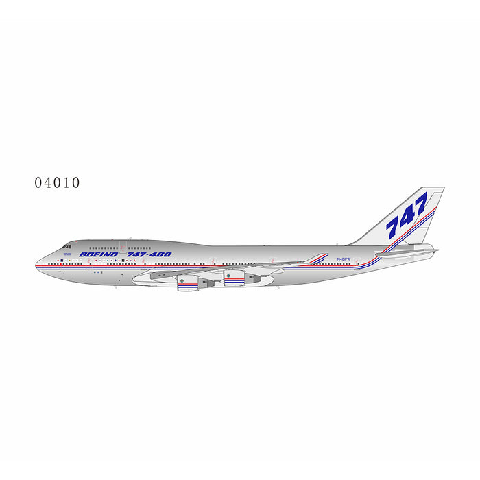 NG04010 | NG Models 1:400 | Boeing 747-400 The Boeing Company N401PW (Boeing house colors) | is due October 2025