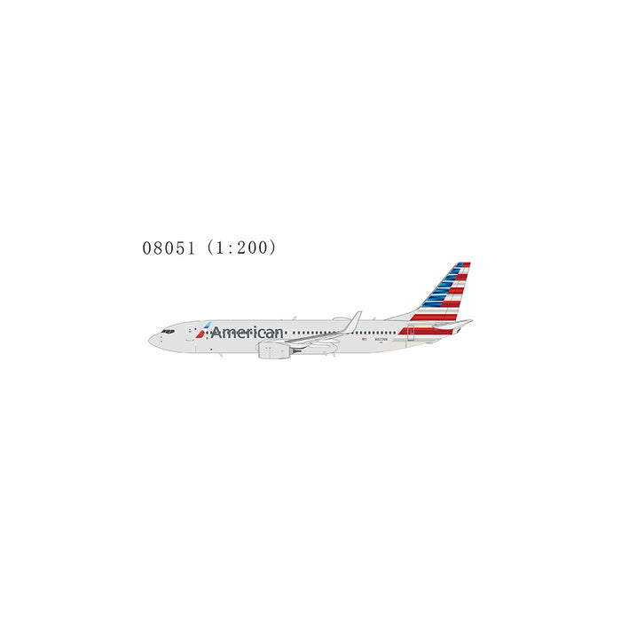 NG08051 | NG Models 1:200 | Boeing 737-800/w American Airlines N927NN (with stand) | is due October 2025