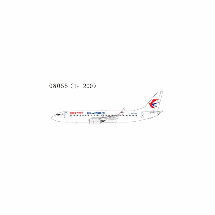 NG08055 | NG Models 1:200 | Boeing 737-800/w China Eastern Airlines B-206S (with stand) | is due October 2025
