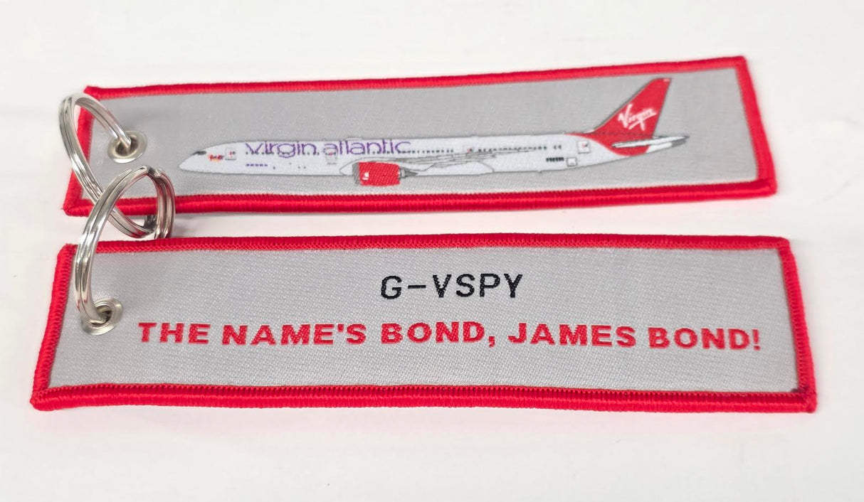 RBFG-VSPY | Gifts Key Rings | Virgin Atlantic 787 G-VSPY