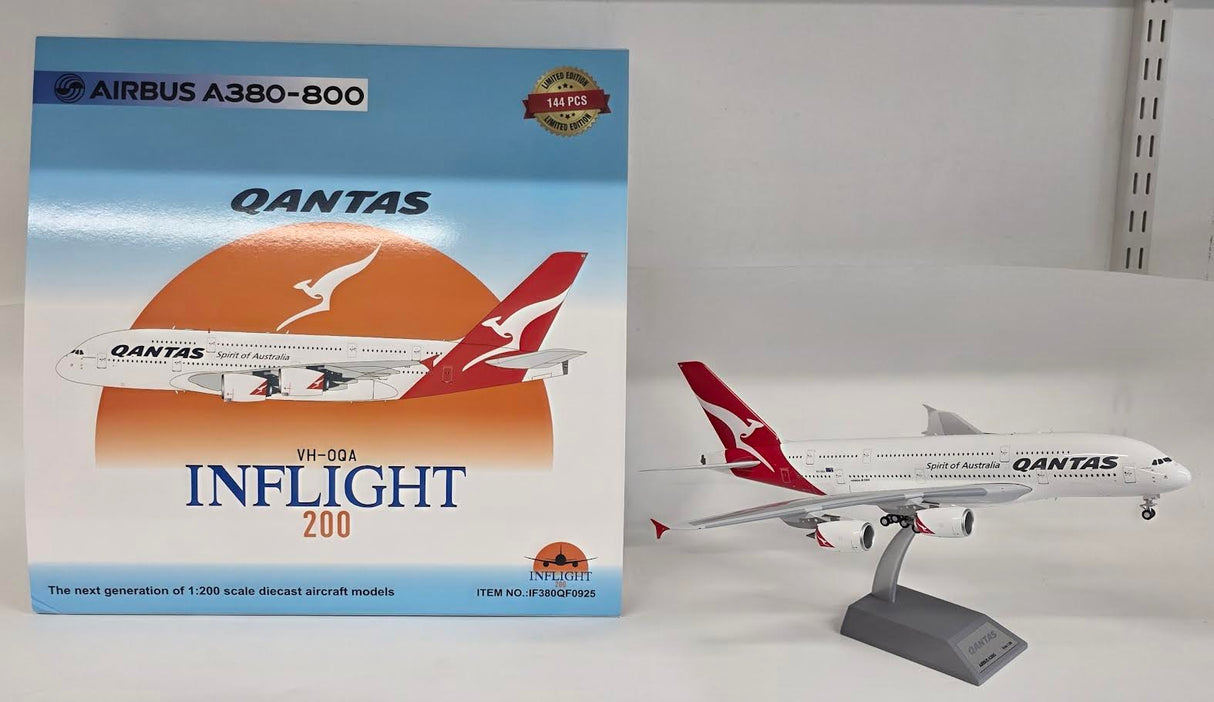 IF380QF0925 | InFlight200 | Airbus A380-842 Qantas VH-OQA