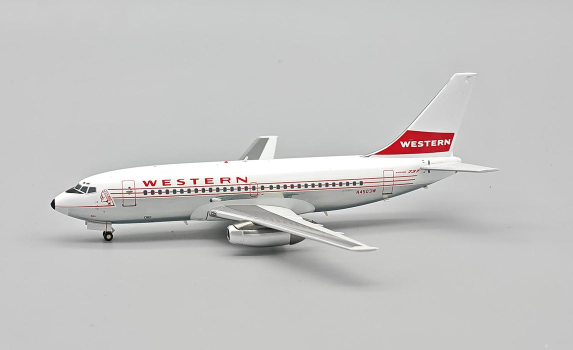 IF732WA-625P | InFlight200 1:200 | Boeing 737-247 Western Airlines N4503W polished with stand | was due July 2025