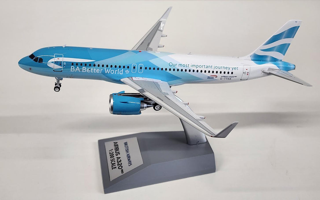 ARDBA37 | ARD Models 1:200 | Airbus A320neo British Airways G-TTNA, 'Better World'