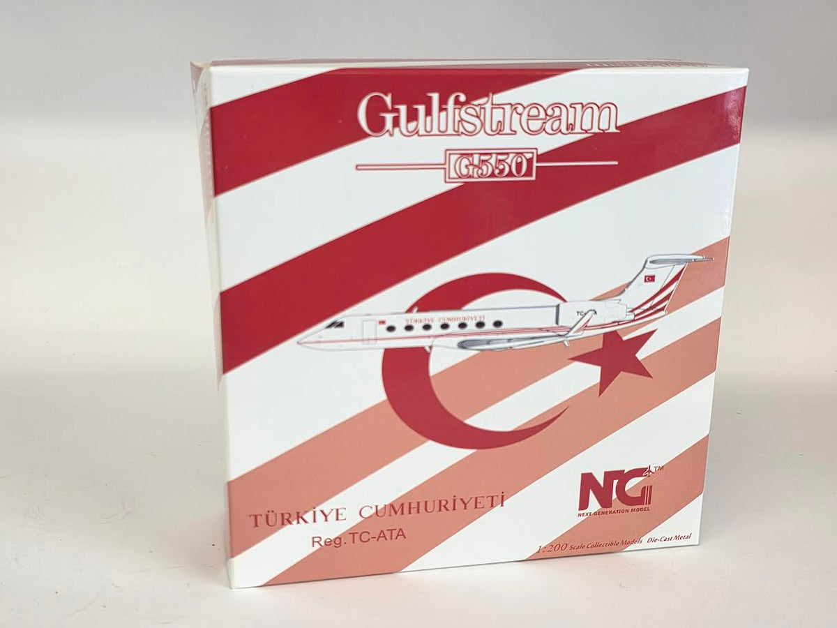 NG75023 | NG Models 1:200 | Gulfstream G550 Turkey - Government TC-ATA