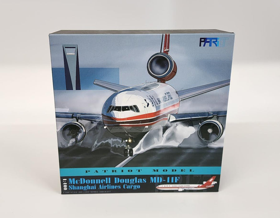PT-400-008 | Patriot Models 1:400 | MD11F Shanghai Airlines Cargo B-2177