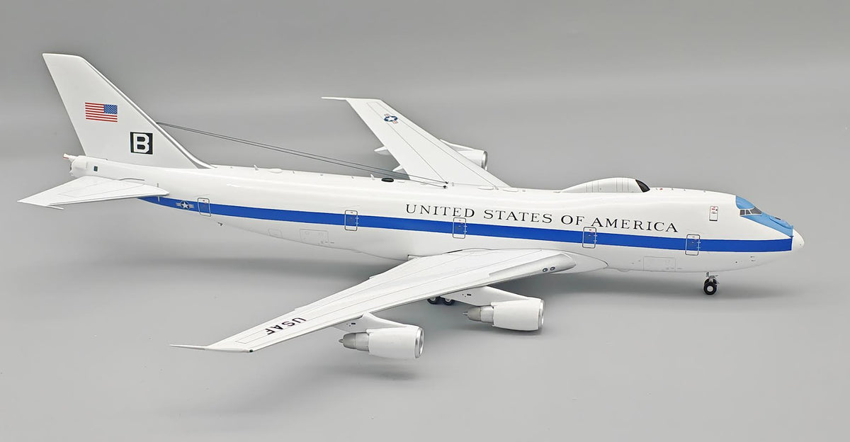 IFE4BUSAF-B | InFlight200 | Boeing E-4B Nightwatch (747-200B) USA Air Force "Square B" | is due September 2026