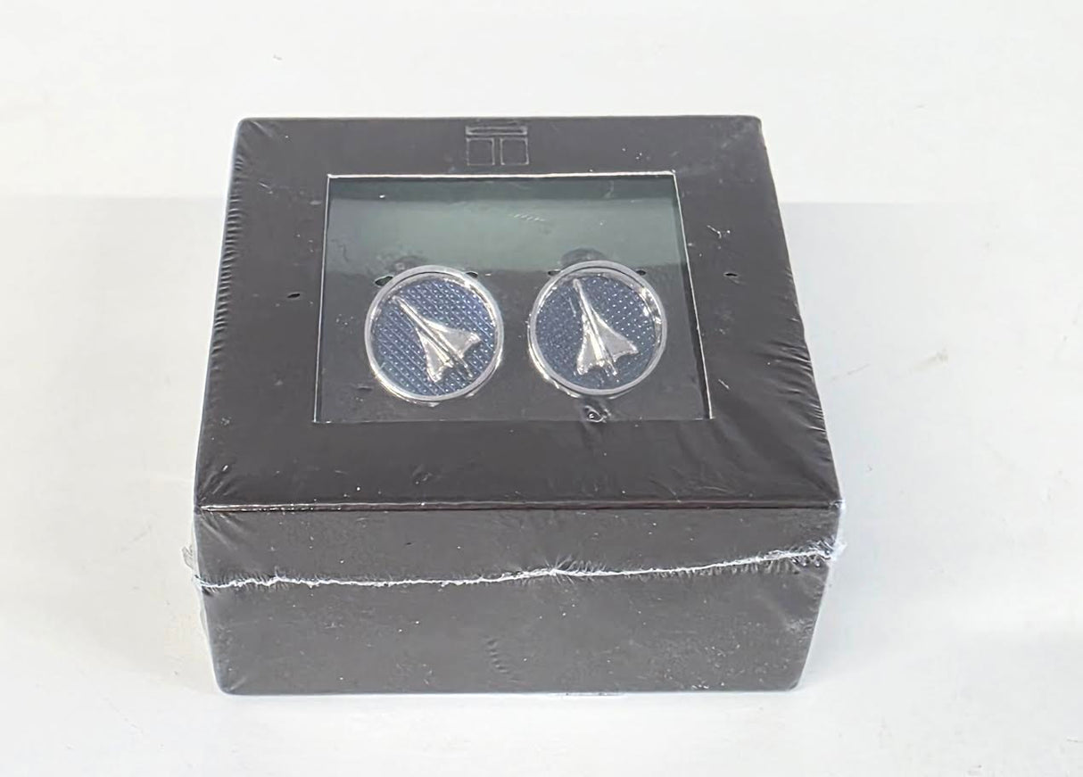 CF-CONJE172 | Gifts Cufflinks | British Airways Tateossian Concorde Rotating Plane Cufflinks
