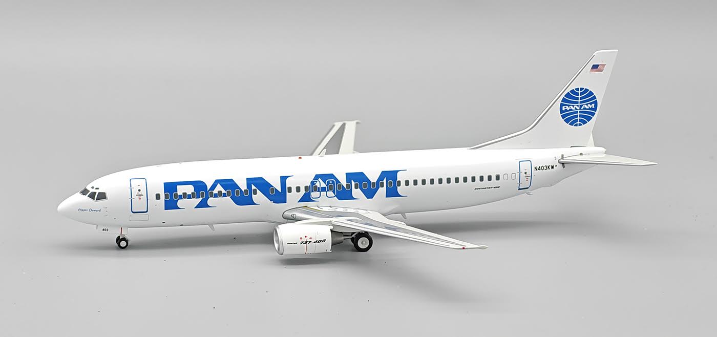 IF734PA0825 | InFlight200 1:200 | Boeing 737-4Q8 Pan American Airways - Pan Am N403KW | is due July 2025