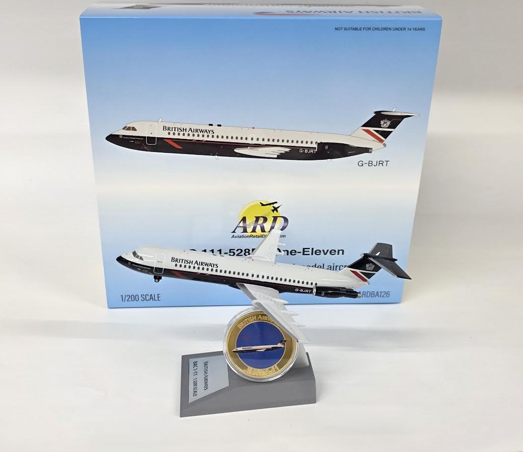 ARDBA126 | ARD Models 1:200 | BAC111-528FL British Airways 'Landor' G-BJRT