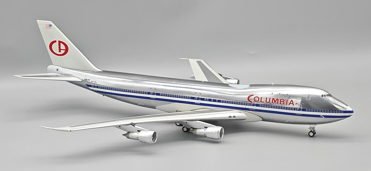B-741-AIRPORT75-50-P | Blue Box 1:200 | Boeing 747-100 COLUMBIA Airport | is due July 2026
