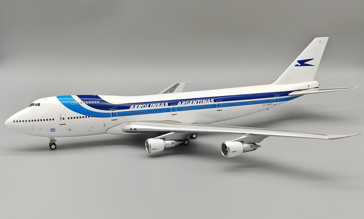 IF742LV1224 | InFlight200 1:200 | Boeing 747-287B Aerolineas Argentinas LV-MLO with stand