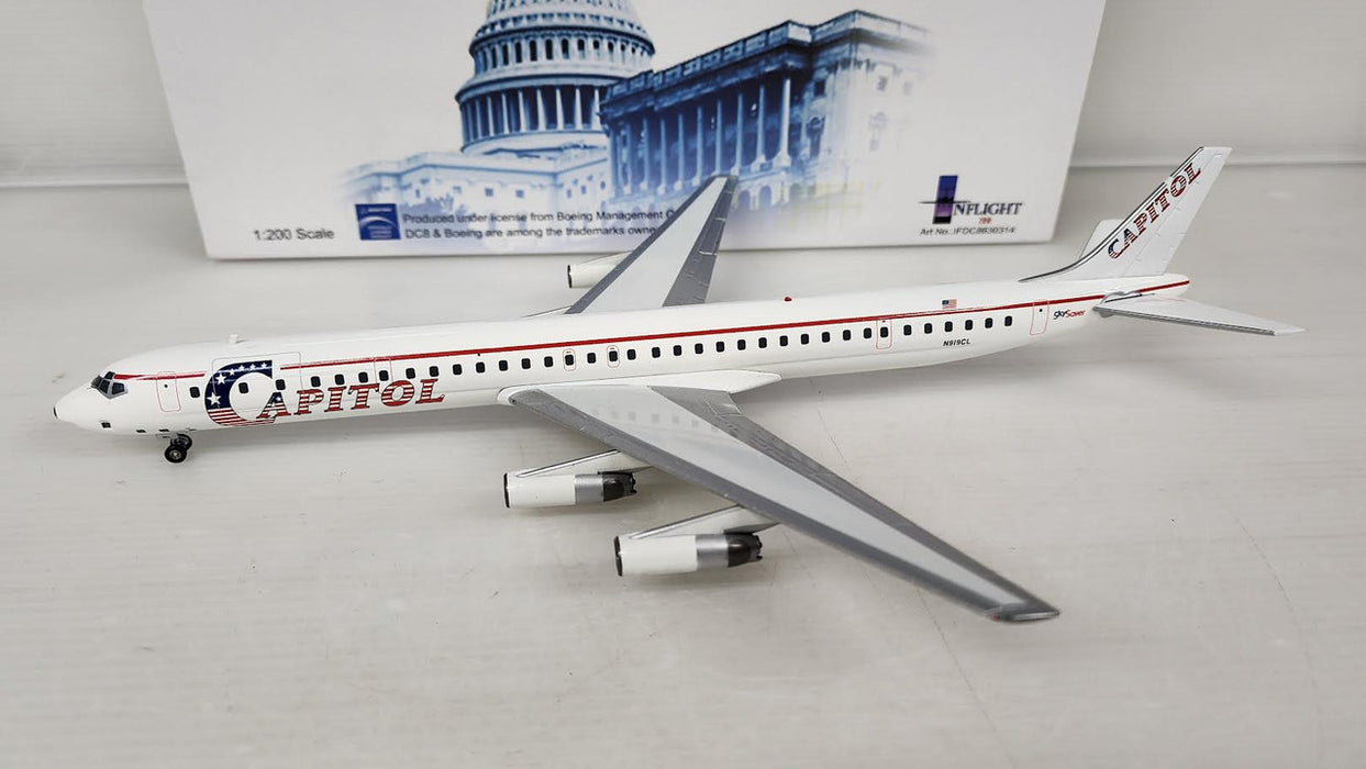 IFDC8630314 | InFlight200 1:200 | Douglas DC-8-63 Capitol Air N919CL