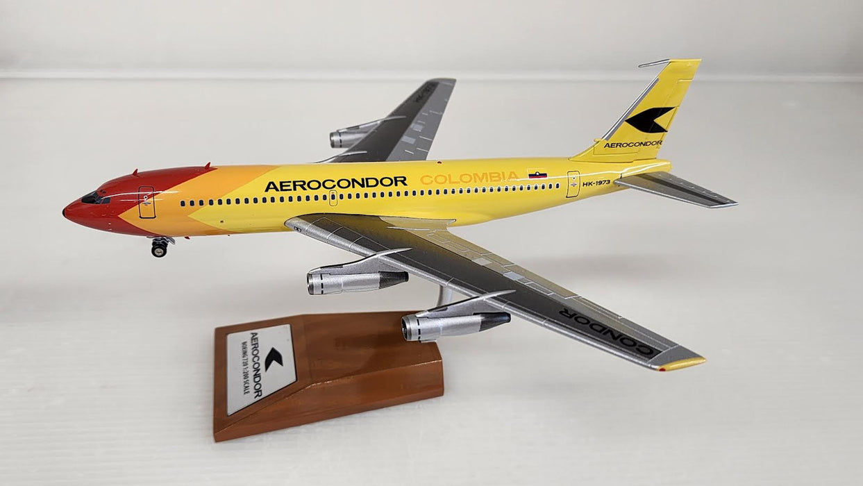 IF7201016 | InFlight200 1:200 | Boeing 720 Aerocondor Colombia HK-1973 (with stand)