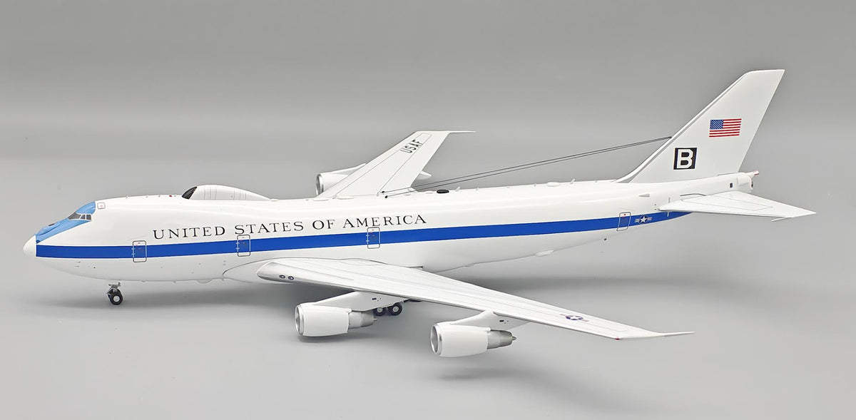 IFE4BUSAF-B | InFlight200 | Boeing E-4B Nightwatch (747-200B) USA Air Force "Square B" | is due September 2026