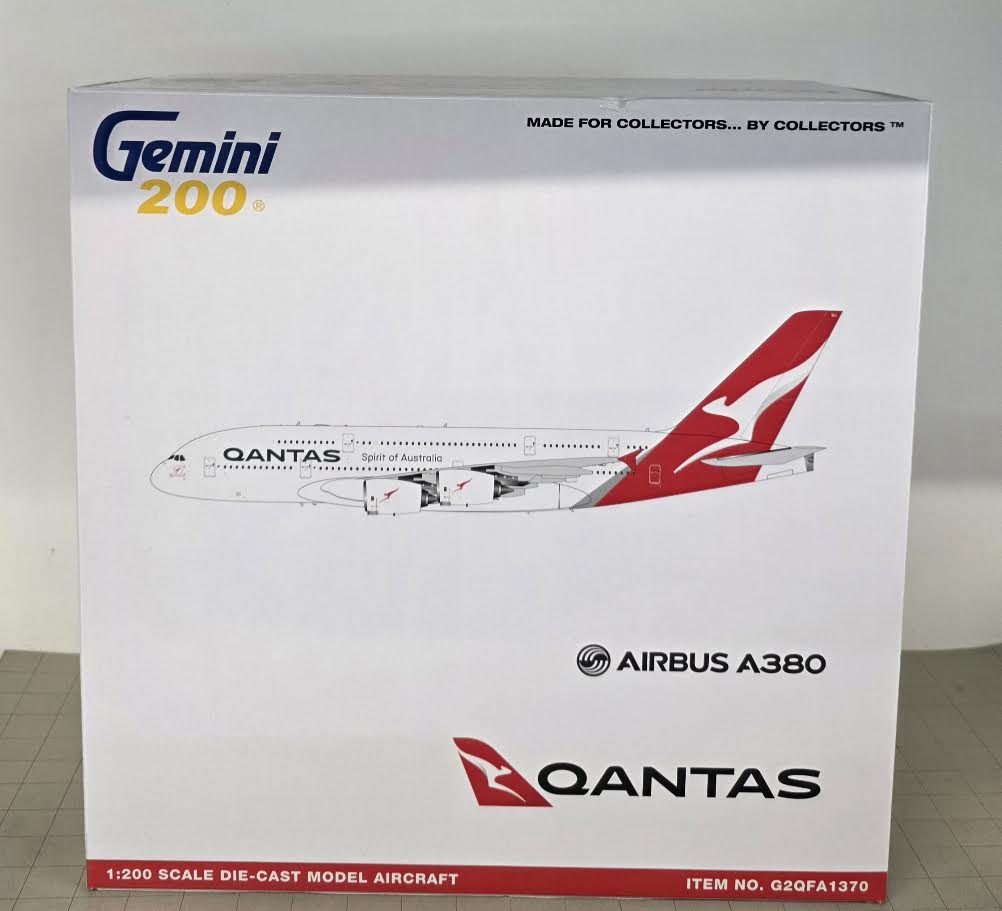 G2QFA1370 | Gemini200 1:200 | Airbus A380 Qantas Airways VH-OQJ