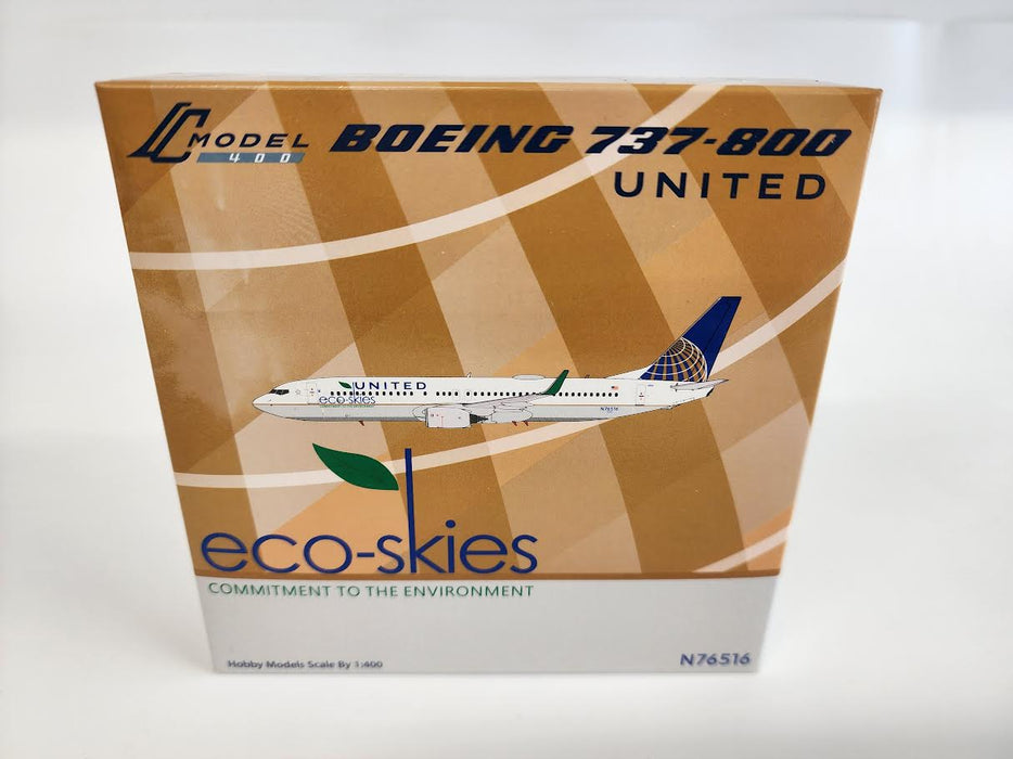 C0032 | C Models 1:400 | Boeing 737-800 United Airlines N76516 Eco-Skies
