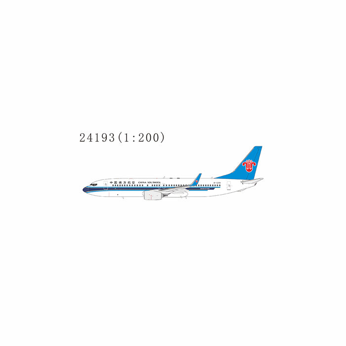 NG24193 | NG Models 1:200 | Boeing 737-800/w China Southern Airlines B-1299 (with stand) | is due July 2025