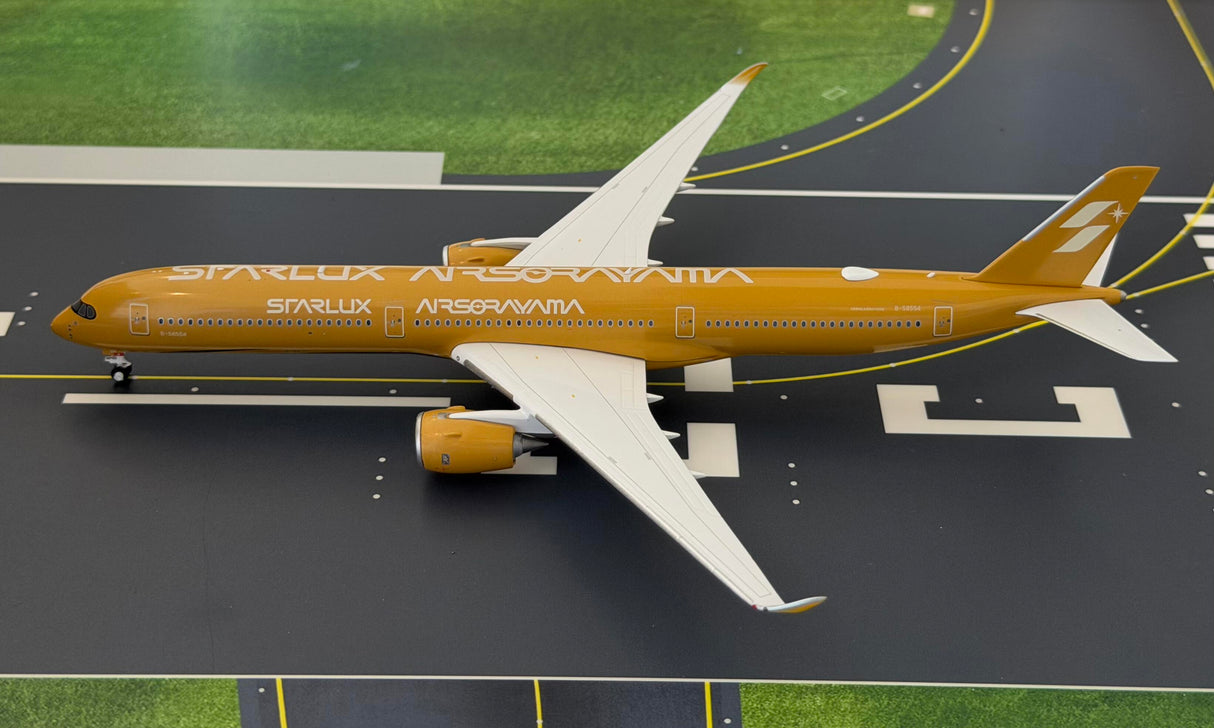 PH04694 | Phoenix 1:400 | Airbus A350-1000 Starlux B-58554 Airsorayama Gold | is due April 2026