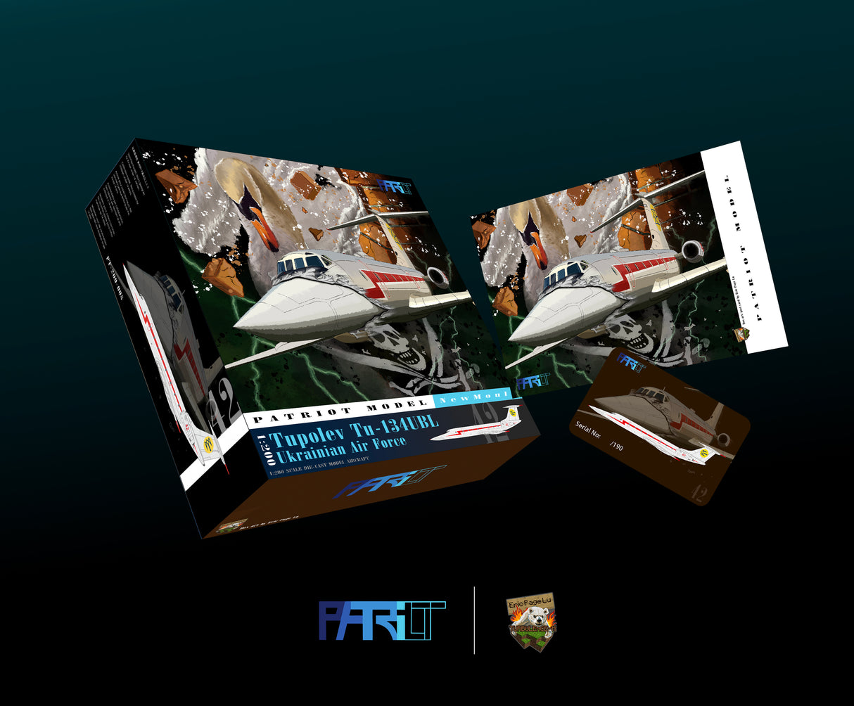 PT-200-008 | Patriot Models 1:200 | Tupolev Tu134UBL Ukrainian Air Force 42