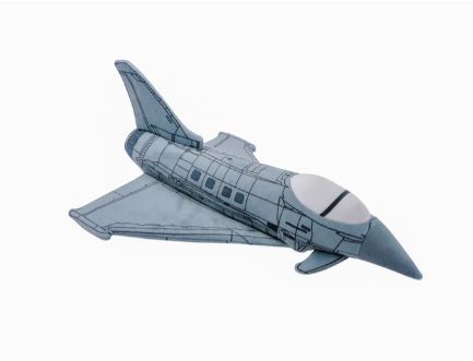 CUSHTYPH | ARD Souvenirs Toys | Eurofighter Typhoon 3D plush cushion