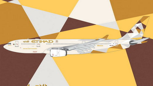 PH11137 | Phoenix 1:400 | Airbus A330-200 Etihad A6-EYD