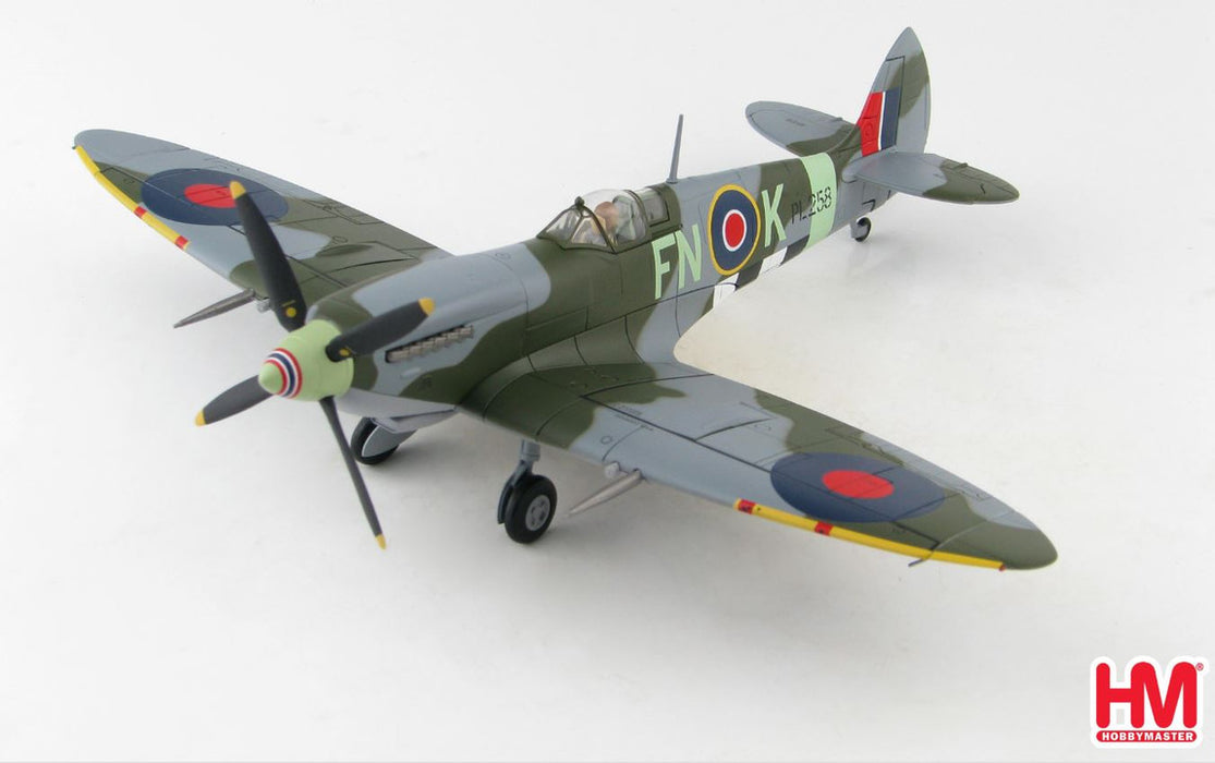 HA8321 | Hobby Master Military 1:48 | Spitfire Mk. IX PL258, 331 Sqn, Being restored by Norweigan Spitfie Foundation.