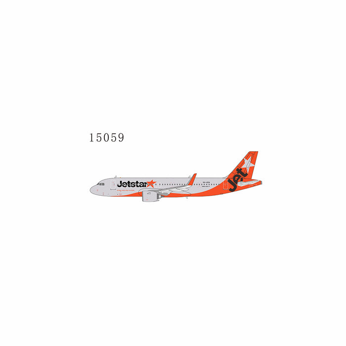 NG15059 | NG Models 1:400 | Jetstar Airways A320neo VH-A5A (First A320neo for Jetstar Airways) | is due March 2025