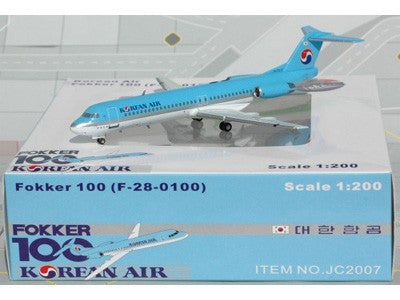 JC2007 | JC Wings 1:200 | Fokker F100 Korean Air HL7217