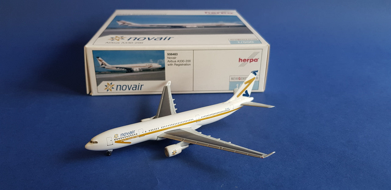 508483 | Herpa Wings 1:500 | Airbus A330-200 Novair SE-RBG