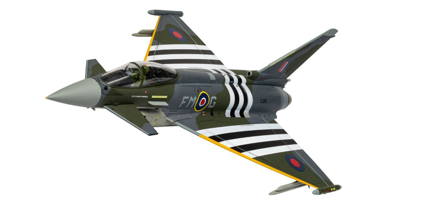 AA29004 | Corgi 1:48 | Eurofighter Typhoon FGR4 ‘Moggy' - RAF No.29 Sqn - 2024 D-Day Anniversary Display Scheme