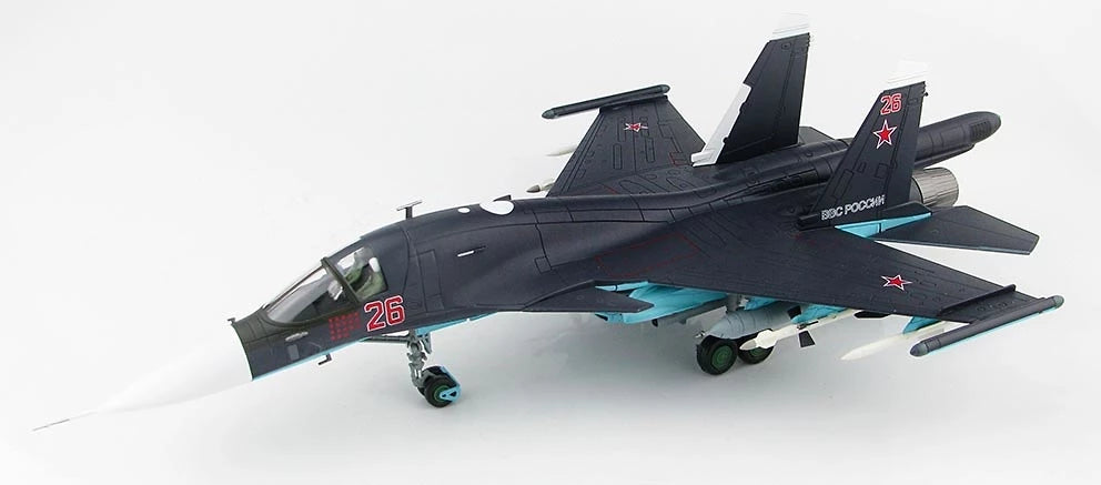HA6302B | Hobby Master Military 1:72 | Sukhoi Su-34 Fullback Fighter Bomber, Red 26, Russian Air Force, Syria, 2015