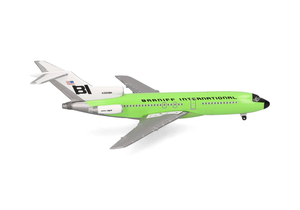 537988 | Herpa Wings 1:500 | Boeing 727-100 Braniff International N300BN, 'Lime Green'