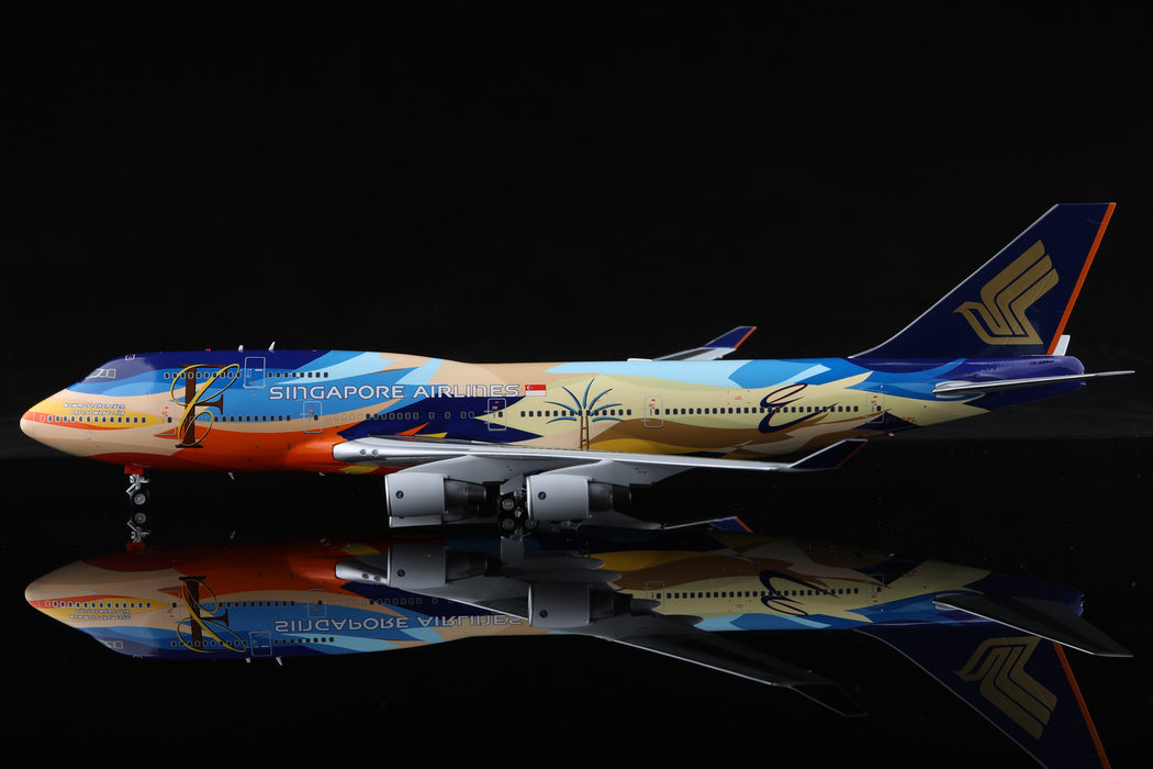 L2002 | SQ Wings 1:200 | Boeing 747-400, Singapore Airlines 'Tropical Livery' 9V-SPL