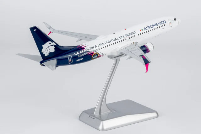 NG08067 | NG Models 1:200 | Boeing 737-800 Aeromexico N957AM (new paint with scimitar winglets; "La Aerolinea Mas Puntual Del Mundo" titles) (The Most Punctual Airline in the World)