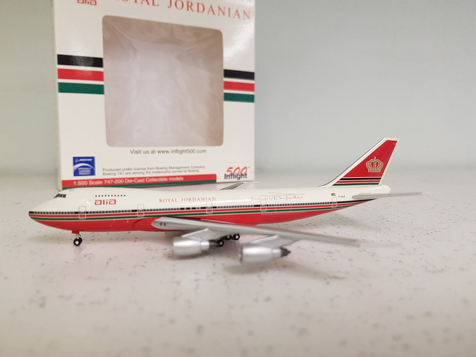 IF5742006 | InFlight500 1:500 | Boeing 747-200 ALIA Royal Jordanian JY-AFA (red scheme)