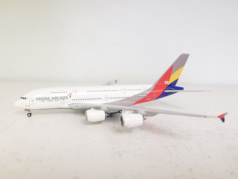 GJAAR1642 | Gemini Jets 1:400 1:400 | Airbus A380 Asiana HL7634