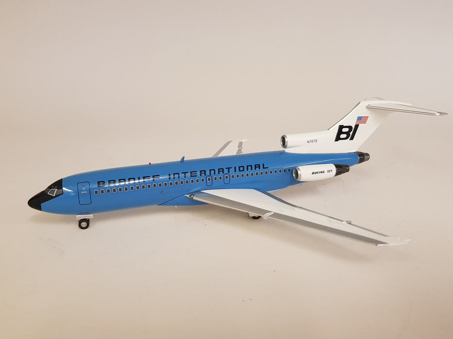 IF721013 | InFlight200 1:200 | Boeing 727-100 Braniff 'Blue Jellybean' N7272