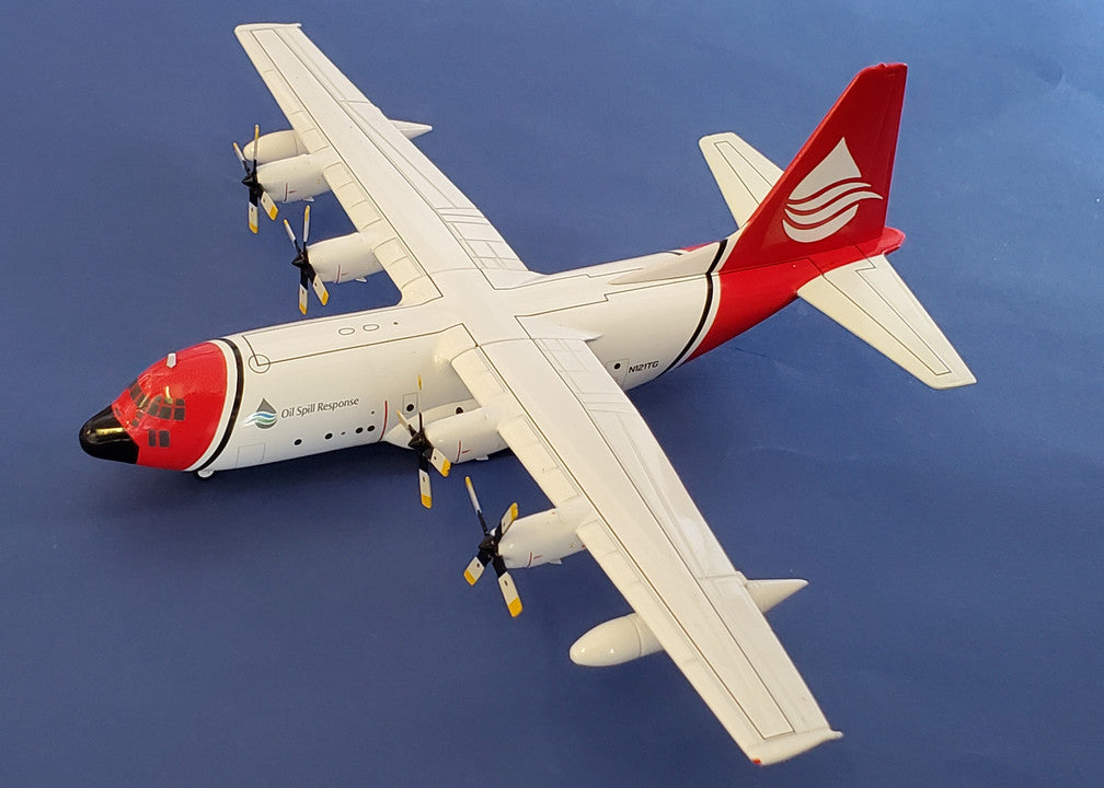 IF1300SRA01 | InFlight200 1:200 | C-130A Hercules Oil Spill Response N121TG (with stand)
