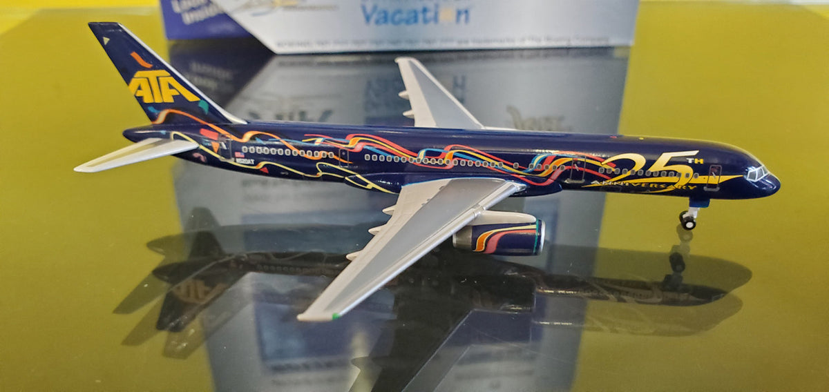 GJATA086 | Gemini Jets 1:400 1:400 | Boeing 757-200 ATA 25th Anniversary scheme