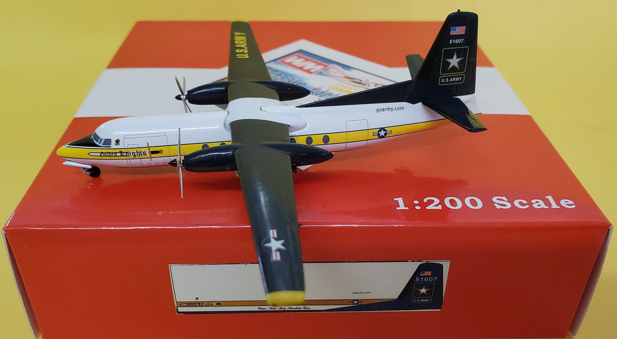 AC219731 | Western Models | Fairchild F-27 US Army Golden Knights 51-607