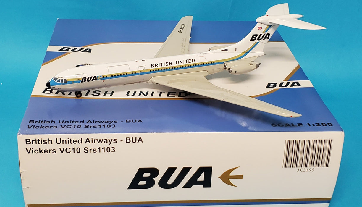JC2195 | JC Wings 1:200 | Vickers VC-10 BUA British United Airways G-ASIW