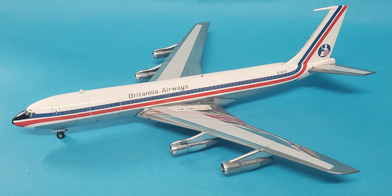 IF7070411P | InFlight200 1:200 | Boeing 707-300 Britannia Airways G-AYSI (polished)