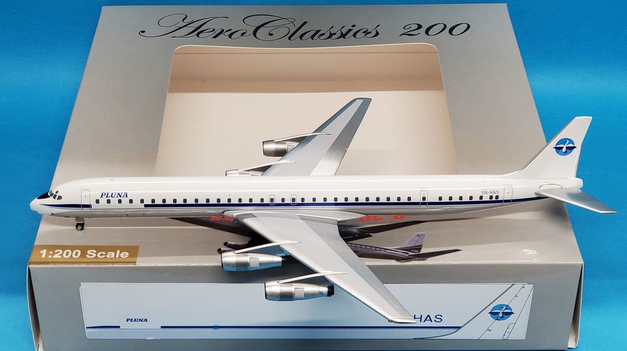 AC219838 | Aero Classics 200 1:200 | Douglas DC-8-61 Pluna 5N-HAS