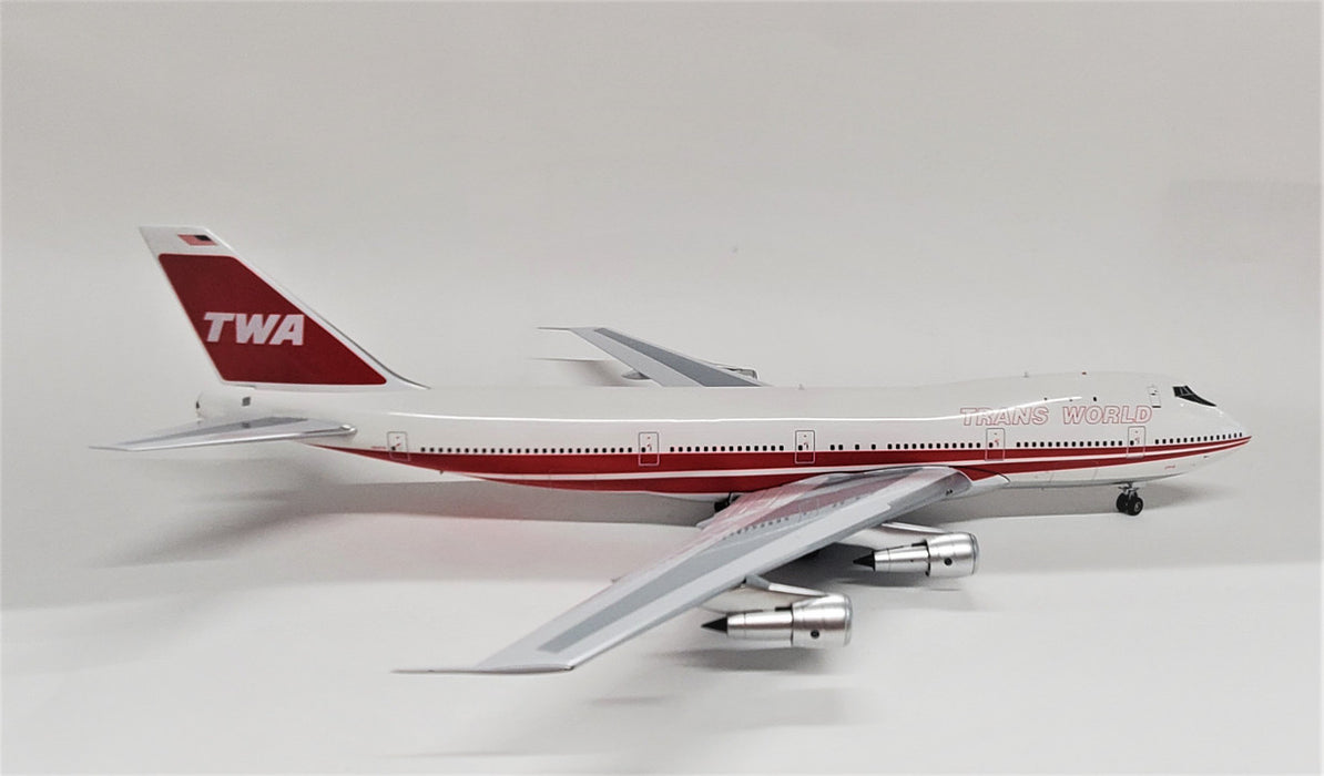 IF741010 | InFlight200 1:200 | Boeing 747-100 TWA N93115, 'Outline Titles'