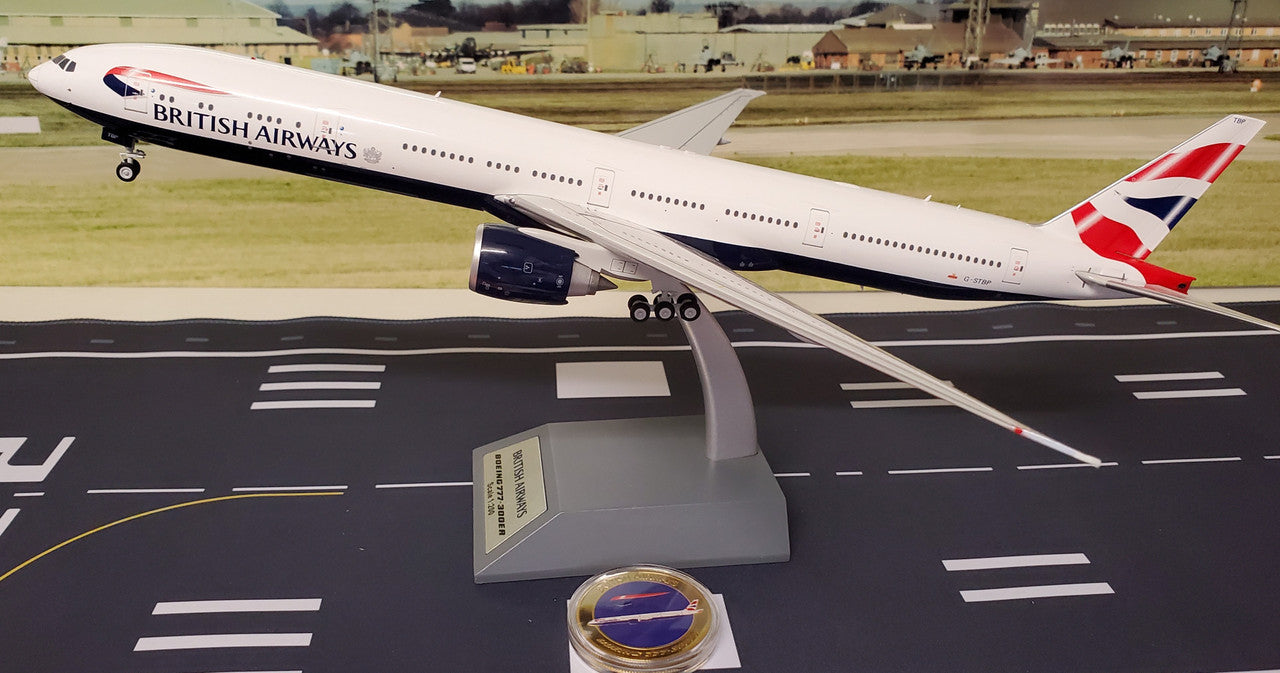 ARDBA22 | ARD Models 1:200 | Boeing 777-336ER British Airways G-STBP (with stand)