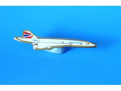 PIN316 | Pin Badges | Plane Pin - Concorde British Airways