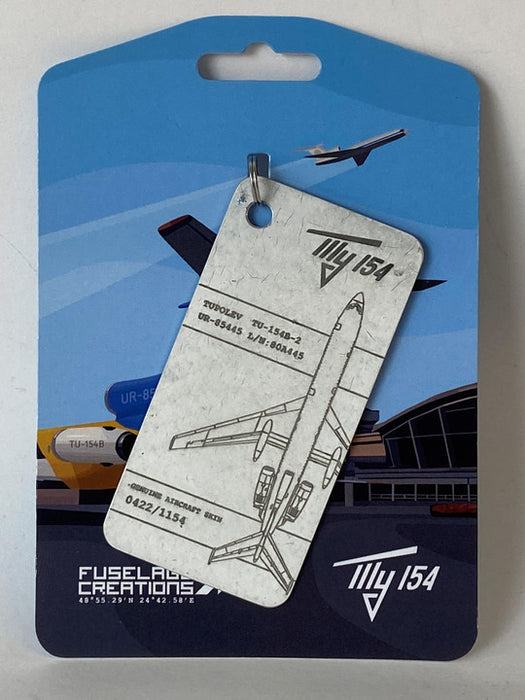 AHS24 | Gifts Aircraft Skins | Original Aircraft Skin - Tupolev TU-154 Air Ukraine UR-85445 White