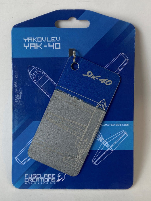 AHS25 | Gifts Aircraft Skins | Original Aircraft Skin - YAK-40 Yavson International UR-MHG blue/grey