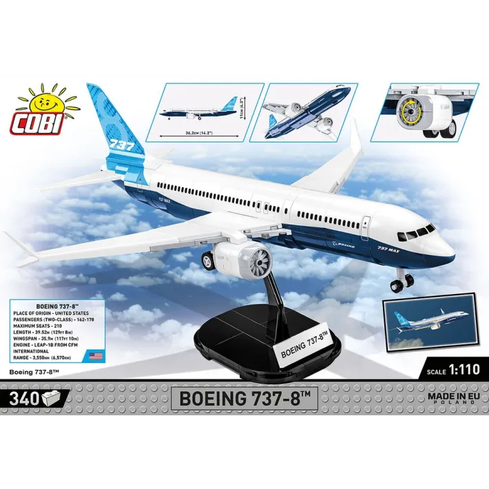 COB26608 | COBI | Boeing 737-8