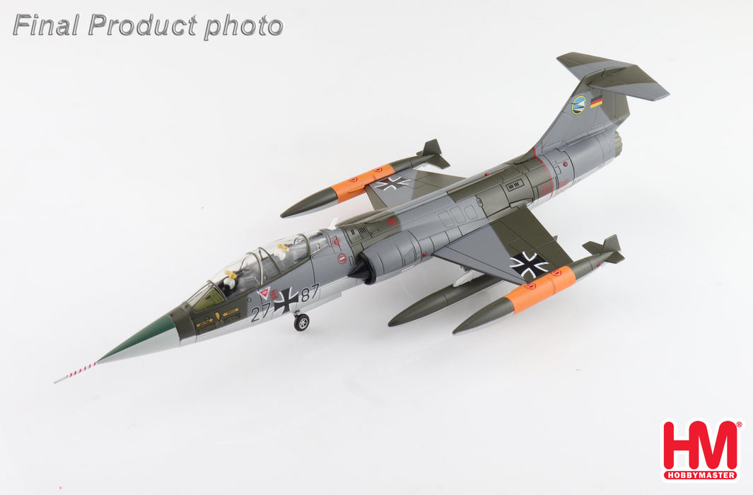 HA1077 | Hobby Master Military 1:72 | Lockheed TF-104G Starfighter 27+87, JG 74 “Molders”, 1970s